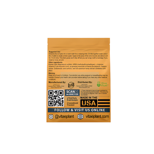 Full Spectrum CBD Bath Salts - Relief